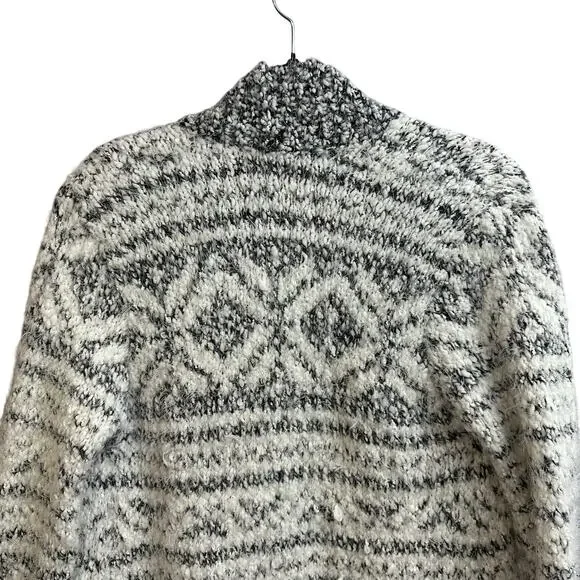 BB Dakota Chunky Open Star is Warm Eyelash Cardigan Women's Small Soft Cottage - Picture 4 of 9
